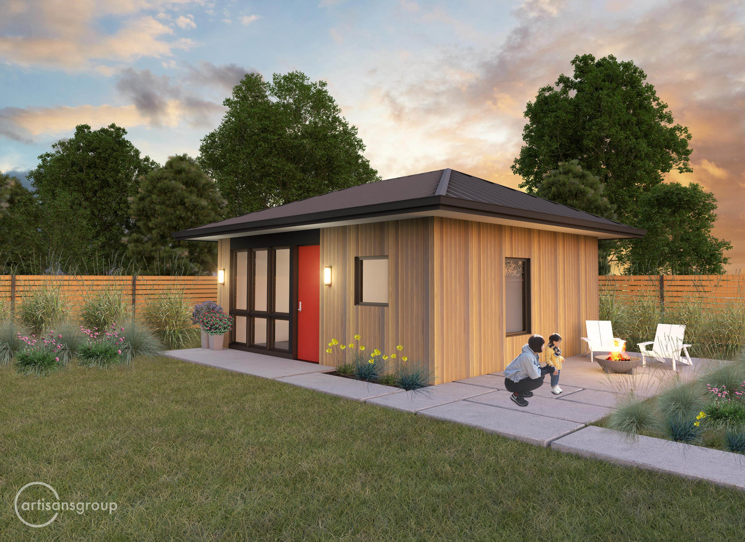 Accessory dwelling units, such as the structure pictured above, are allowed to be permitted and built on single-family properties in Lacey.