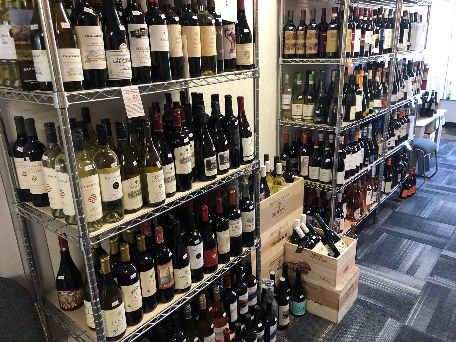 Oly Wines has extensive bottle collections from Washington, Oregon, France, Germany, Spain, Italy, Australia/New Zealand, California, South America, Israel, Lebanon and Uruguay.